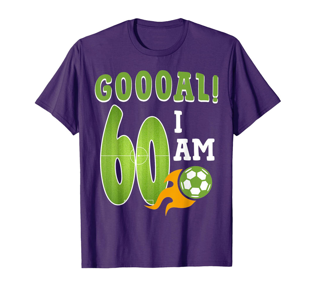 60Th Birthday Soccer Im 60 Year Old T-Shirt - Unique Graphic for Adults - T-Shirt, Sweatshirt, Hoodie