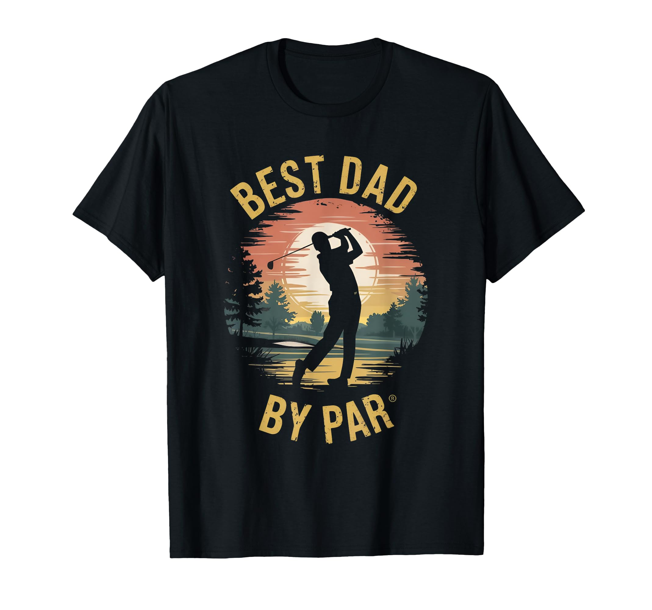 Par Fect Dad Sunset Golfing Gift Golf T-Shirt - Streetwear Style Unisex - T-Shirt, Sweatshirt, Hoodie