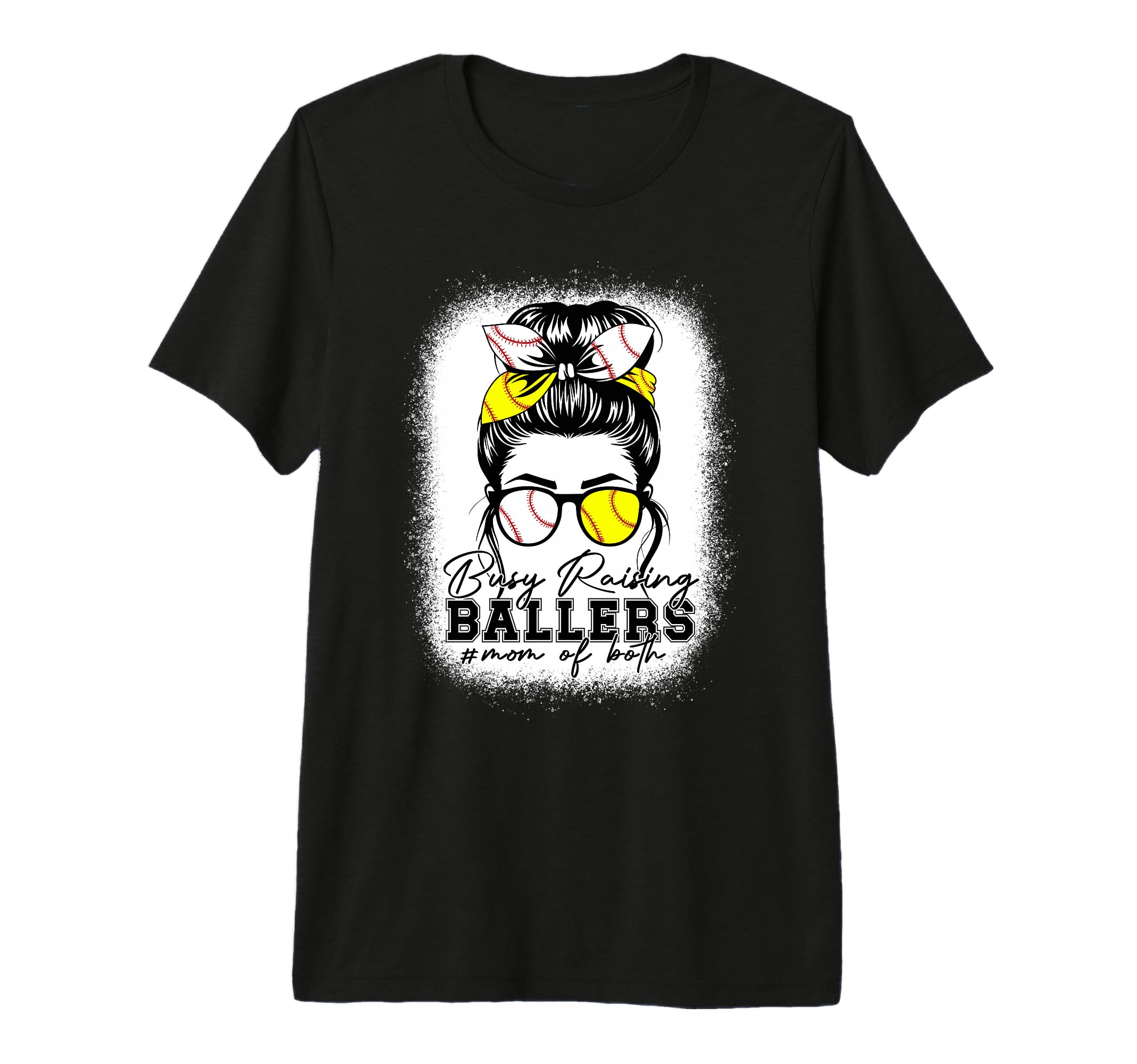 Busy Raising Ballers Baseball T-Shirt - Casual Everyday Wear Unisex - T-Shirt, Sweatshirt, Hoodie