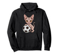 Funny Soccer Sphynx Just Who Loves Cats Hoodie - Aesthetic Graphic Unisex - T-Shirt, Sweatshirt, Hoodie