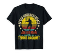 Never Underestimate Old Tennis T-Shirt - Custom Art Print for Adults - T-Shirt, Sweatshirt, Hoodie