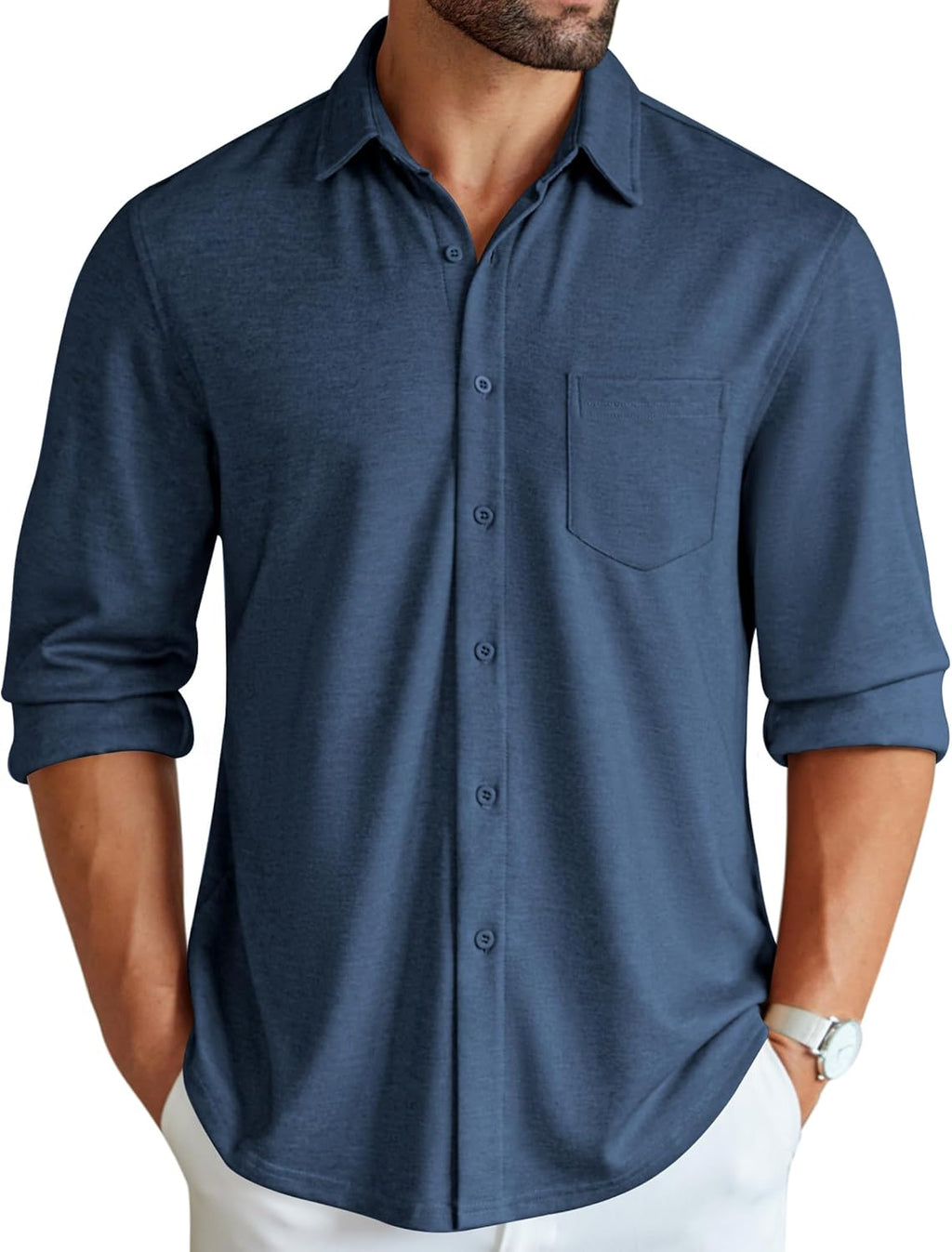 Men's Wrinkle Free Casual Button Down Dress - Adult & Kids T-Shirts, Sweatshirts & Hoodies apparel design preview 1