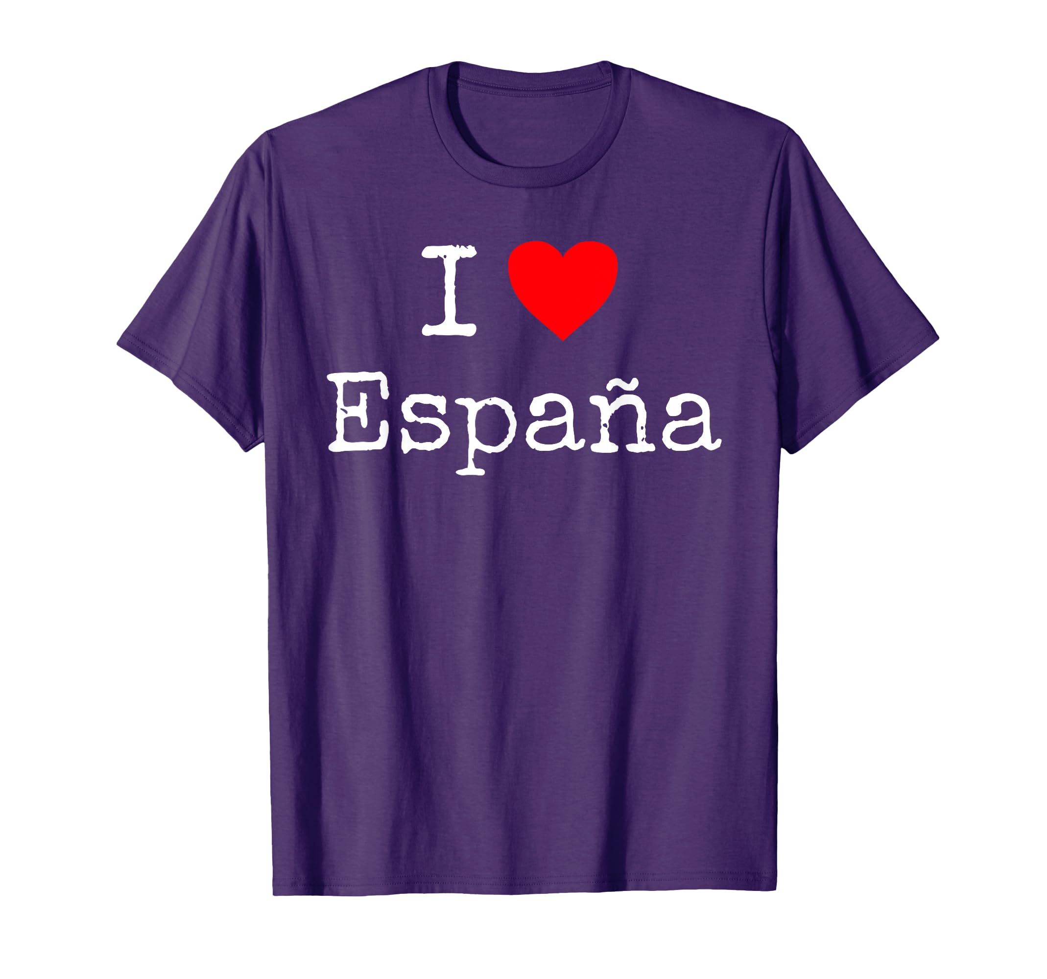 I Love Espana Spain T-Shirt - Graphic Print Men Women - T-Shirt, Sweatshirt, Hoodie