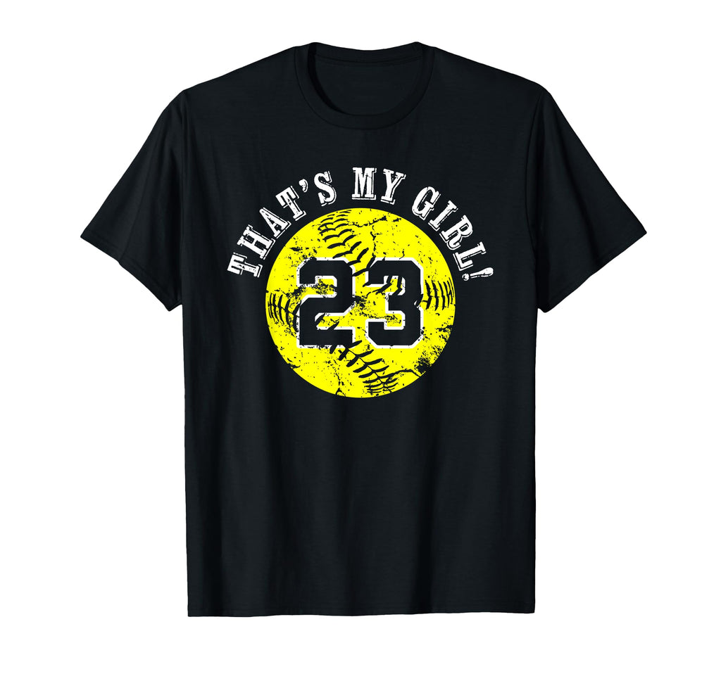 Unique Thats My 23 Softball Player Mom Or T-Shirt - Novelty Apparel Unisex - T-Shirt, Sweatshirt, Hoodie