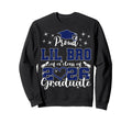 Super Proud Lil Bro 2026 Graduate Sweatshirt - Unique Graphic Men Women - T-Shirt, Sweatshirt, Hoodie