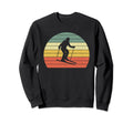 Ski Sunset Skier Skiing Dad Ski Sweatshirt - Trendy Graphic Men Women - T-Shirt, Sweatshirt, Hoodie