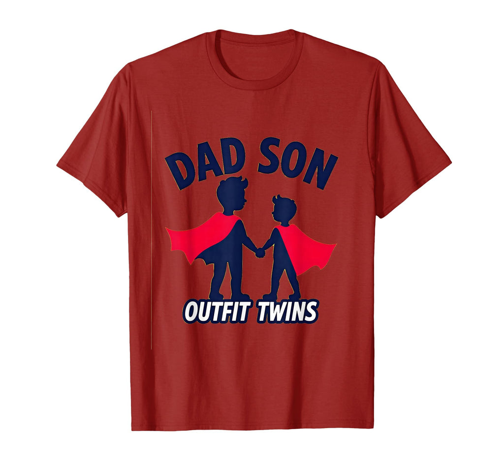 Dad Son Outfit Twins Matching T-Shirt - Trendy Graphic Men Women - T-Shirt, Sweatshirt, Hoodie