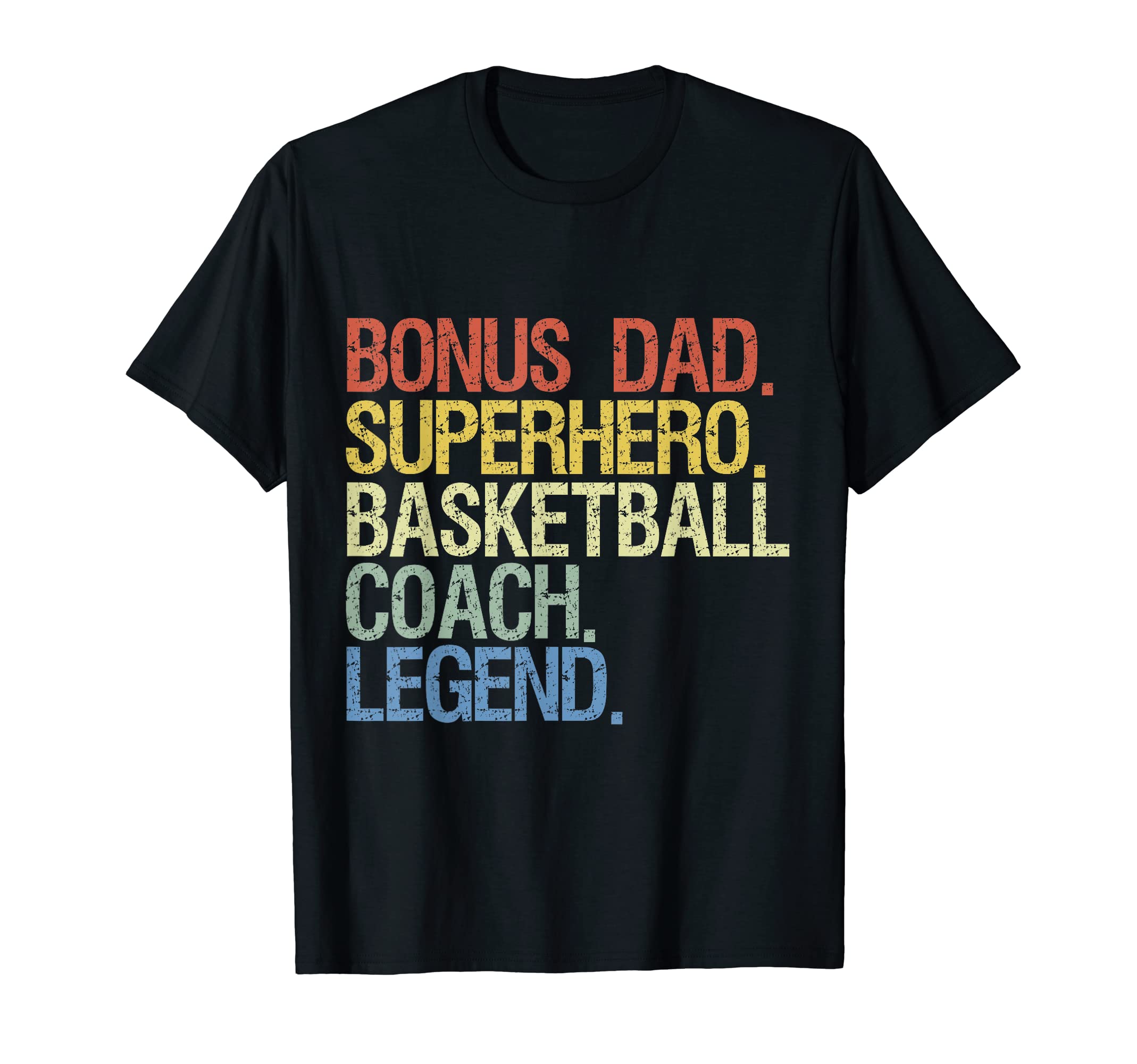 Bonus Dad Superhero Basketball Coach Hoodie - Fun Novelty Design Unisex - T-Shirt, Sweatshirt, Hoodie