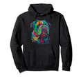 English Bulldog Art Outfit English Hoodie - Custom Art Print Men Women - T-Shirt, Sweatshirt, Hoodie