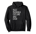 Best Bearded Cycling Dad Fathers Day Hoodie - Aesthetic Graphic Men Women - T-Shirt, Sweatshirt, Hoodie