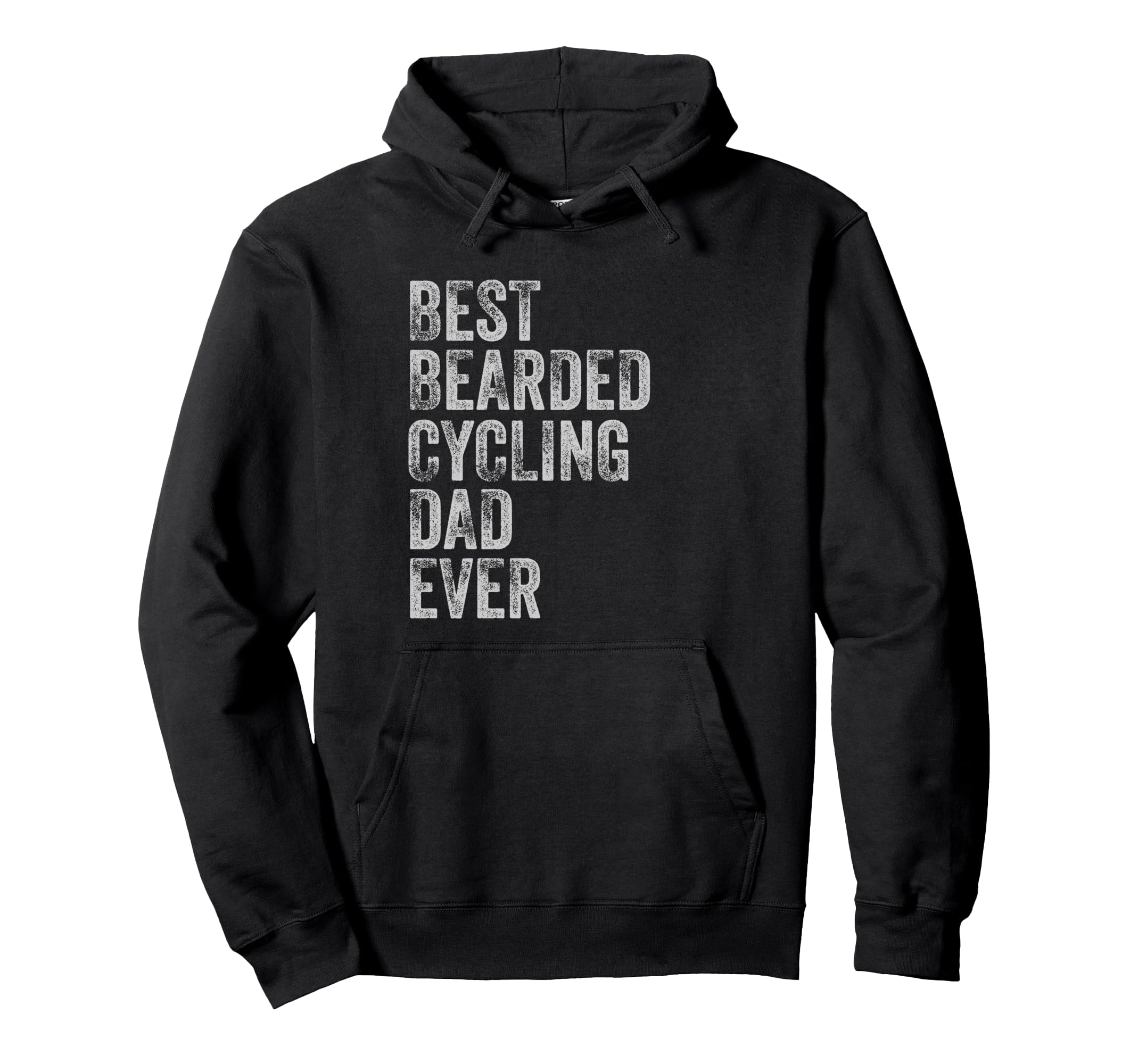 Best Bearded Cycling Dad Fathers Day Hoodie - Aesthetic Graphic Men Women - T-Shirt, Sweatshirt, Hoodie