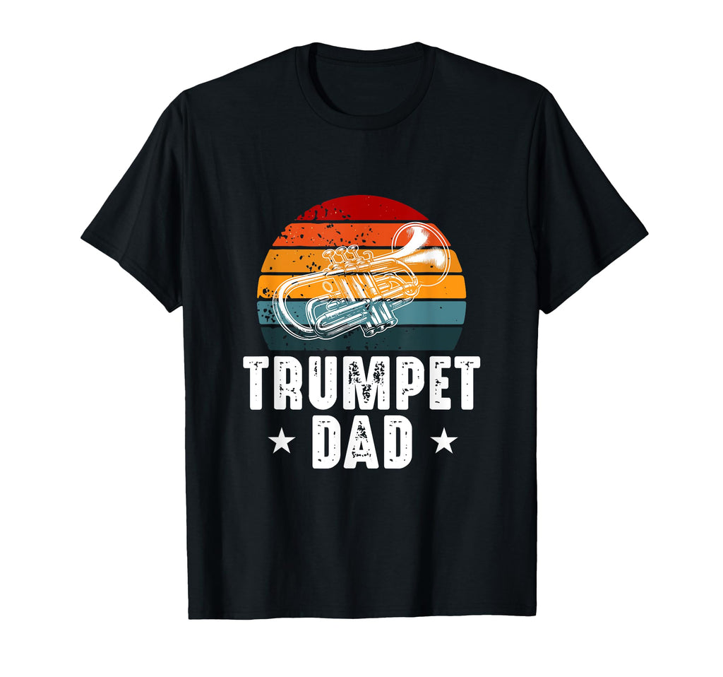 Trumpet Player Dad Music Lover T-Shirt - Casual Everyday Wear Unisex - T-Shirt, Sweatshirt, Hoodie