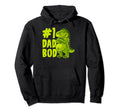 T Rex Dinosaur Dad Best Dad Bod Daddy Hoodie - Aesthetic Graphic Men Women - T-Shirt, Sweatshirt, Hoodie