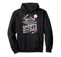 Yes Day Sports Dad Hoodie - Custom Art Print Men Women - T-Shirt, Sweatshirt, Hoodie