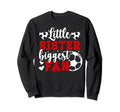Little Sister Soccer Sister Soccer Sweatshirt - Trendy Graphic Men Women - T-Shirt, Sweatshirt, Hoodie