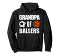Grandpa Ballers Funny Soccer Hoodie - Casual Everyday Wear Men Women - T-Shirt, Sweatshirt, Hoodie