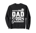 Proud Dad 2024 Graduate Sweatshirt - Streetwear Style for Adults - T-Shirt, Sweatshirt, Hoodie