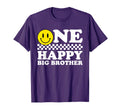 One Happy Dude Big Brother 1St Birthday T-Shirt - Novelty Apparel Unisex - T-Shirt, Sweatshirt, Hoodie
