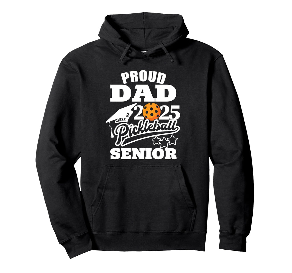 Senior 2025 Proud Dad Class 2025 Hoodie - Aesthetic Graphic for Adults - T-Shirt, Sweatshirt, Hoodie