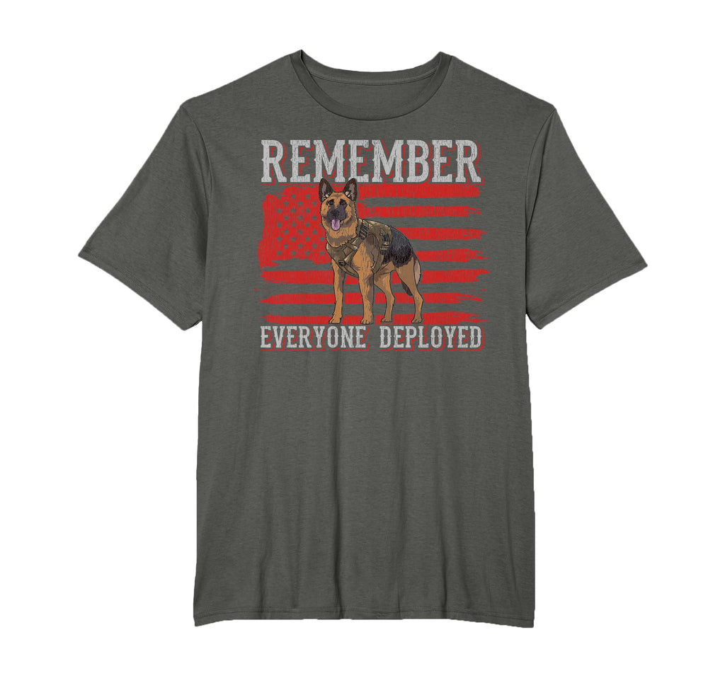 Military Dog Service Red Friday T-Shirt - Trendy Graphic for Adults - T-Shirt, Sweatshirt, Hoodie