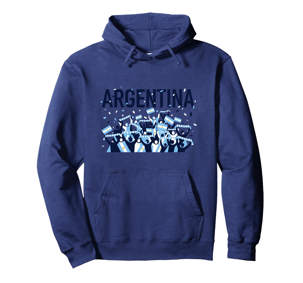 Soccer Fans Football Supporters Hoodie - Graphic Print for Adults - T-Shirt, Sweatshirt, Hoodie