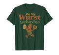 My Wurst Behavior German Oktoberfest T-Shirt - Trendy Graphic for Adults - T-Shirt, Sweatshirt, Hoodie