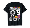 Birthday 9 Years Old Dabbing Soccer T-Shirt - Streetwear Style Men Women - T-Shirt, Sweatshirt, Hoodie
