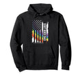 Dirt Bike Dad United States Distressed Hoodie - Streetwear Style Unisex - T-Shirt, Sweatshirt, Hoodie