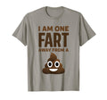 Fathers Day Poop Fart Joke Dad Birthday T-Shirt - Aesthetic Graphic Unisex - T-Shirt, Sweatshirt, Hoodie