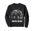 Papa Bear Family Matching Dad Sweatshirt - Custom Art Print for Adults - T-Shirt, Sweatshirt, Hoodie