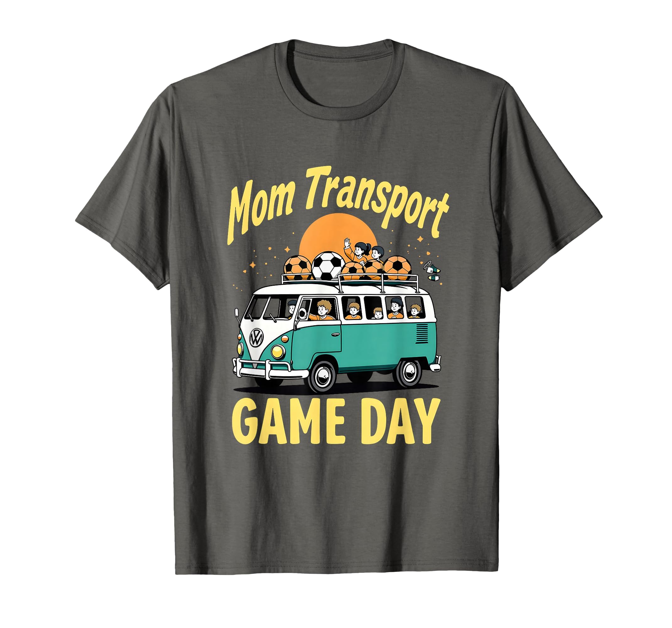Mom Transport Game Day Soccer T-Shirt - Fun Novelty Design for Adults - T-Shirt, Sweatshirt, Hoodie