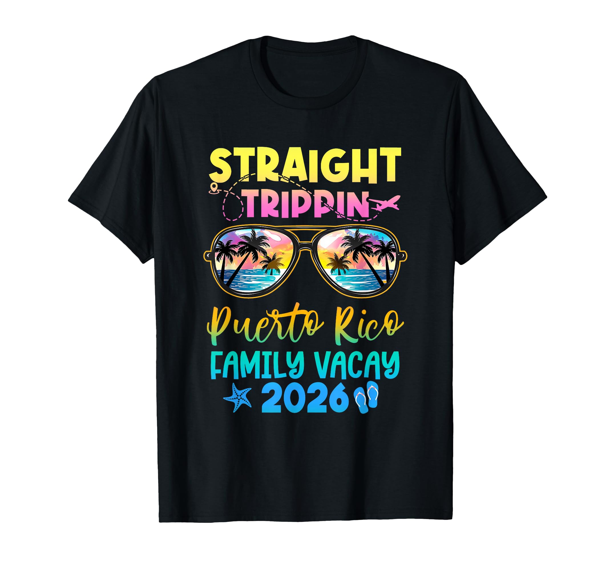 Family Vacation Puerto Rico 2026 Summer T-Shirt - Graphic Print Men Women - T-Shirt, Sweatshirt, Hoodie