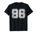 Sports Team Number 96 T-Shirt - Custom Art Print Men Women - T-Shirt, Sweatshirt, Hoodie