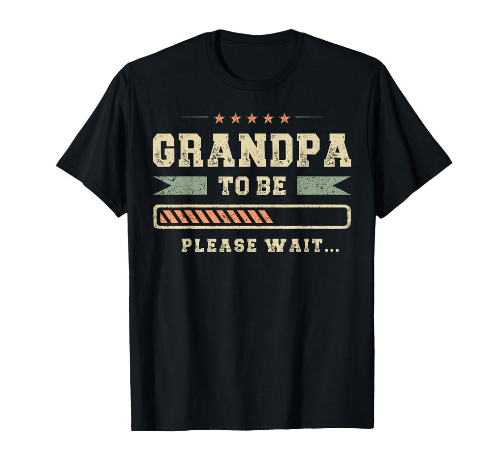Grandpa To Be Expecting Grandfather T-Shirt - Minimalist Print Unisex - T-Shirt, Sweatshirt, Hoodie