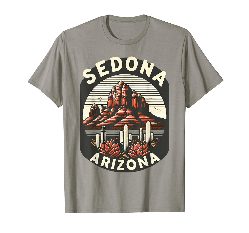 Sedona Arizona Hiking Desert Mountain T-Shirt - Novelty Apparel for Adults - T-Shirt, Sweatshirt, Hoodie