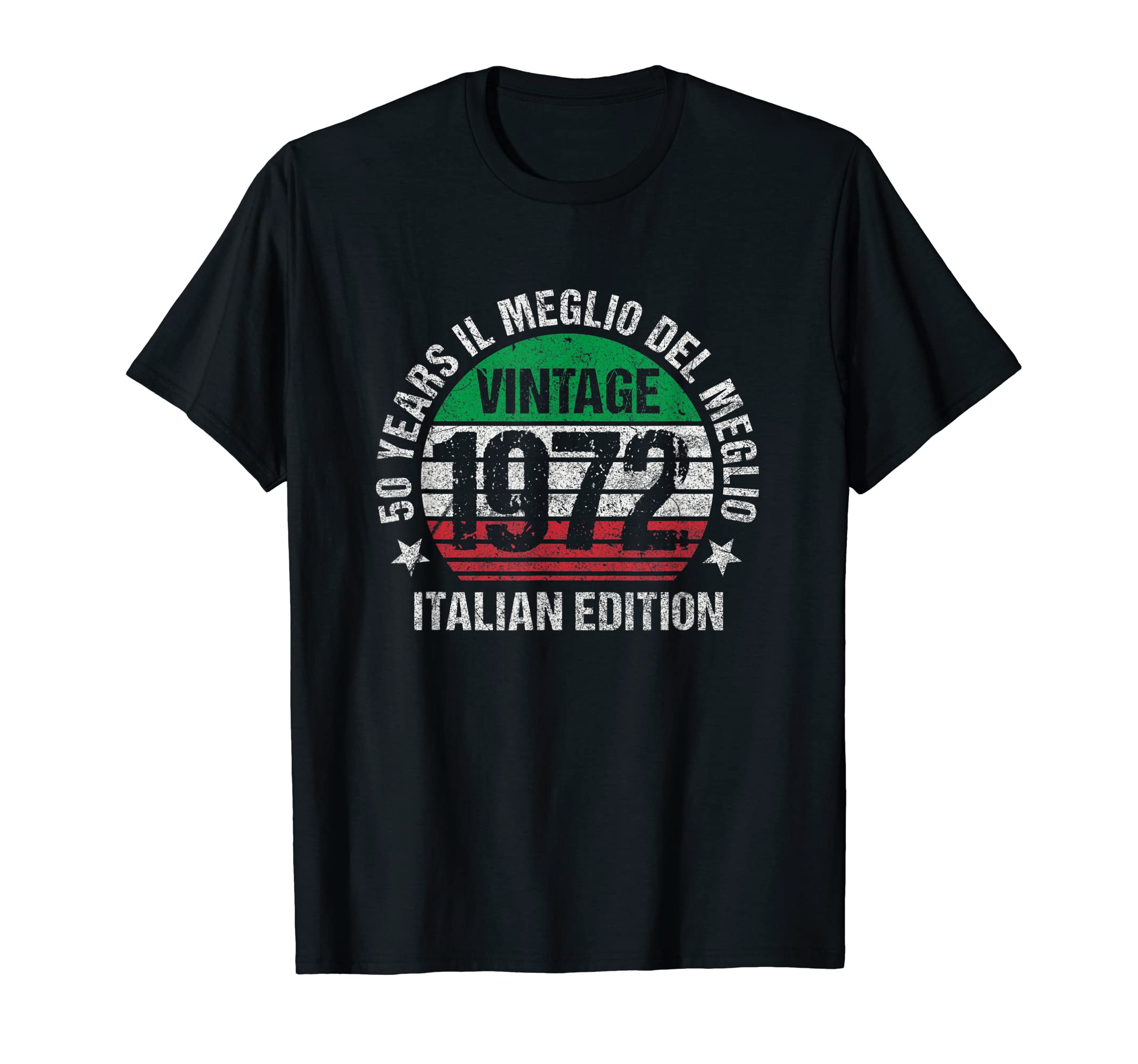 Italian American 50Th Birthday 1972 Italy T-Shirt - Streetwear Style Unisex - T-Shirt, Sweatshirt, Hoodie