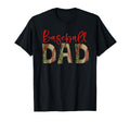 Baseball Dad Camouflage Camo Flag T-Shirt - Minimalist Print Unisex - T-Shirt, Sweatshirt, Hoodie