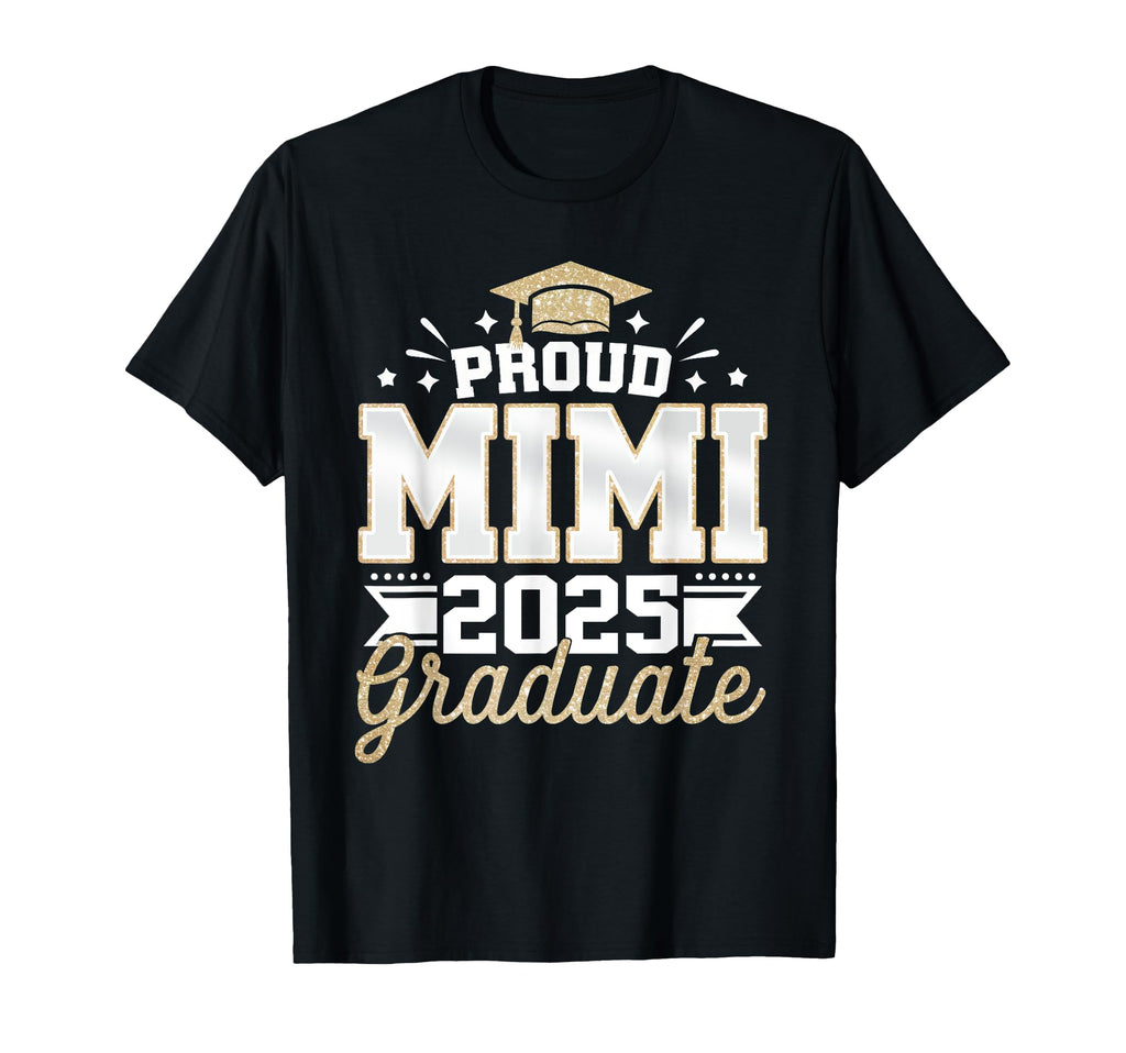 Mimi Senior 2025 Proud Dad Class 2025 T-Shirt - Aesthetic Graphic Unisex - T-Shirt, Sweatshirt, Hoodie