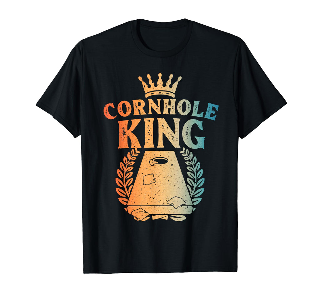 Cornhole Dad Cornhole King Cornhole T-Shirt - Graphic Print for Adults - T-Shirt, Sweatshirt, Hoodie
