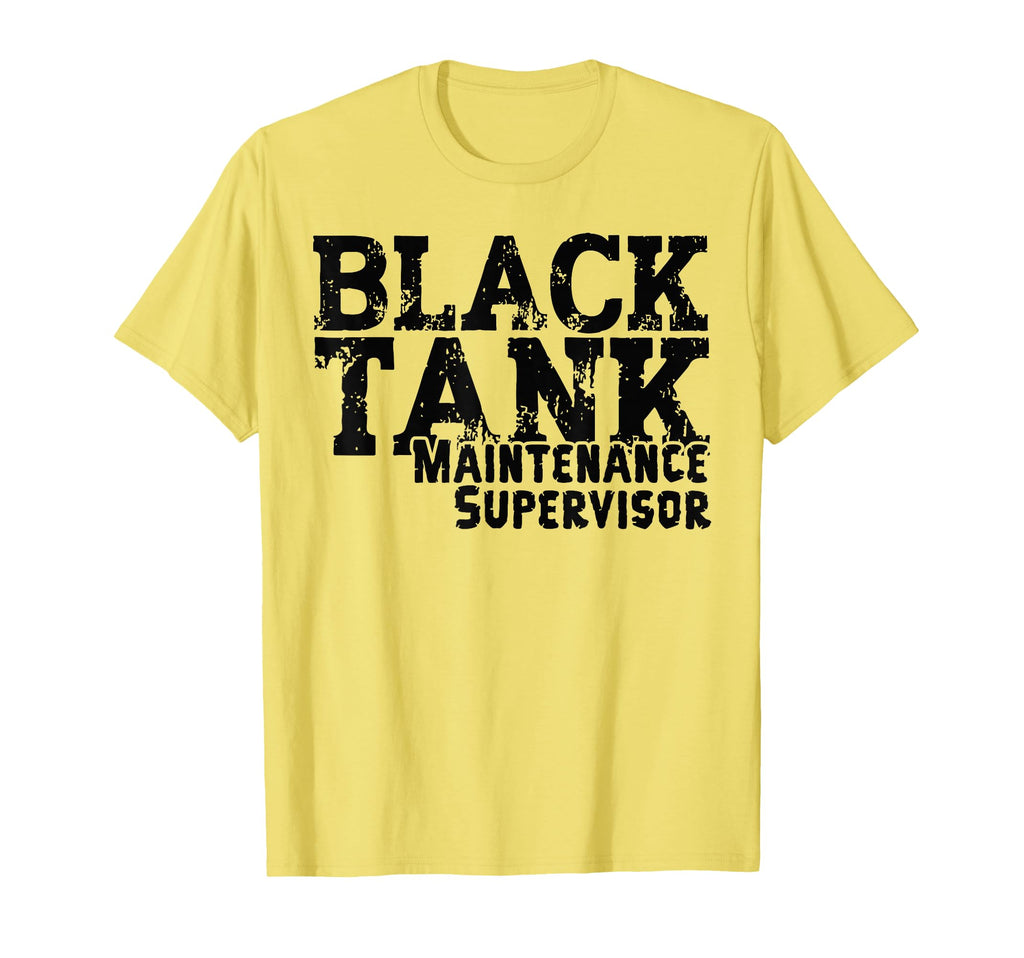 Black Tank Maintenance Supervisor T-Shirt - Trendy Graphic for Adults - T-Shirt, Sweatshirt, Hoodie