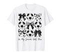 Soccer My Soccer Era Groovy Soccer T-Shirt - Minimalist Print Men Women - T-Shirt, Sweatshirt, Hoodie
