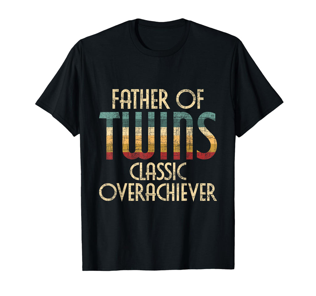 Father Twins Twin Dad New Dad Twins T-Shirt - Unique Graphic Unisex - T-Shirt, Sweatshirt, Hoodie