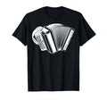 Accordion Instrument Hobby Learn T-Shirt - Minimalist Print Men Women - T-Shirt, Sweatshirt, Hoodie