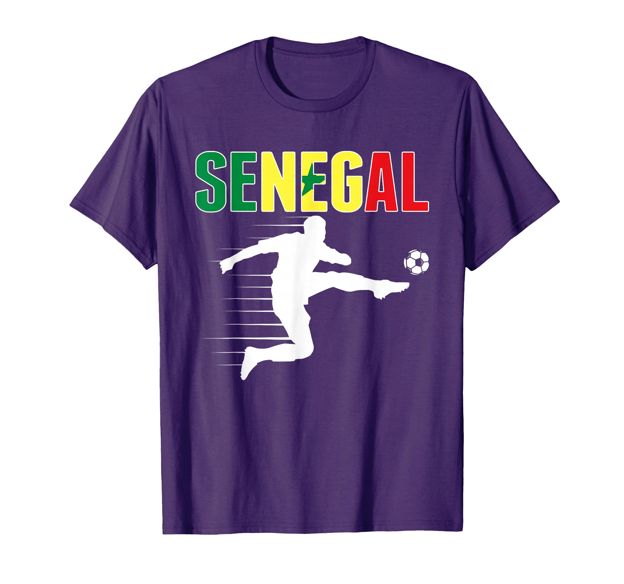 Senegal Soccer Lovers Jersey Support T-Shirt - Unique Graphic Unisex - T-Shirt, Sweatshirt, Hoodie