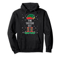 Soccer Elf Family Matching Soccer Hoodie - Casual Everyday Wear for Adults - T-Shirt, Sweatshirt, Hoodie