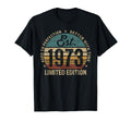 49 Year Old Gifts Est 1973 49Th T-Shirt - Casual Everyday Wear Men Women - T-Shirt, Sweatshirt, Hoodie
