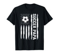 Soccer Papa Proud Soccer Grandpa Usa T-Shirt - Aesthetic Graphic Unisex - T-Shirt, Sweatshirt, Hoodie