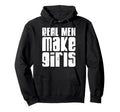 Dad Real Make Daddy Fathers Day Hoodie - Minimalist Print Men Women - T-Shirt, Sweatshirt, Hoodie