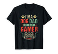 Mens Dog Dad Day Gamer Night Fathers T-Shirt - Custom Art Print Men Women - T-Shirt, Sweatshirt, Hoodie