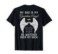 My Dad Is My Guardian Angel Heaven T-Shirt - Custom Art Print Unisex - T-Shirt, Sweatshirt, Hoodie